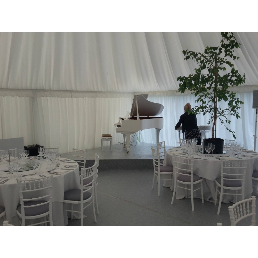 White, Glass and Speciality Grand Piano Hire