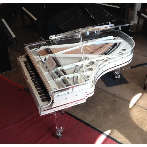 White, Glass and Speciality Grand Piano Hire