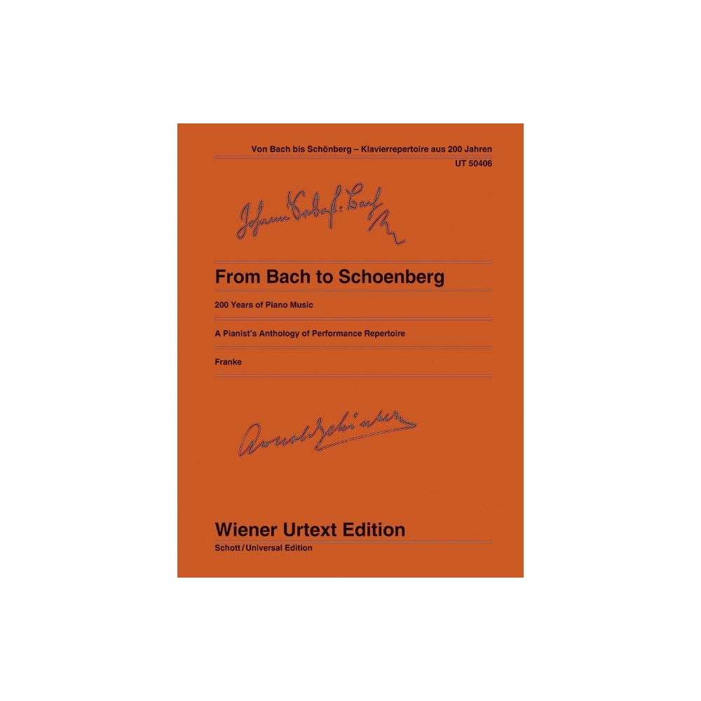 From Bach to Schoenberg 