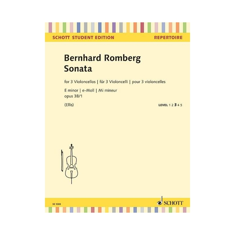 Romberg, Bernhard - Sonata E minor op. 38/1 