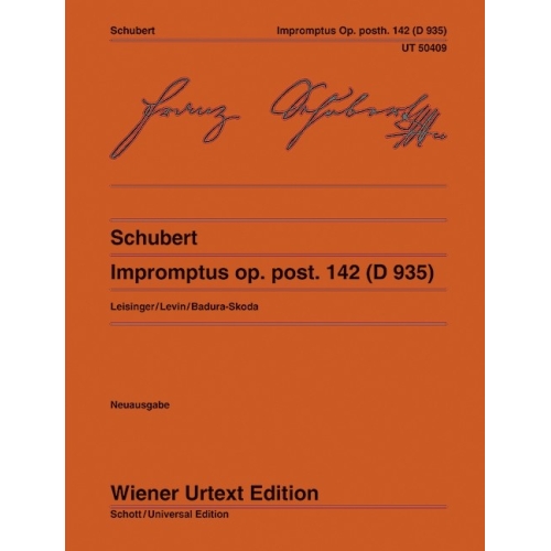 Schubert, Franz - Impromptus op. posth. 142 D 935