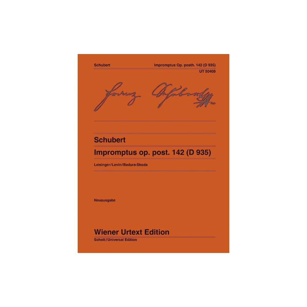 Schubert, Franz - Impromptus op. posth. 142 D 935 