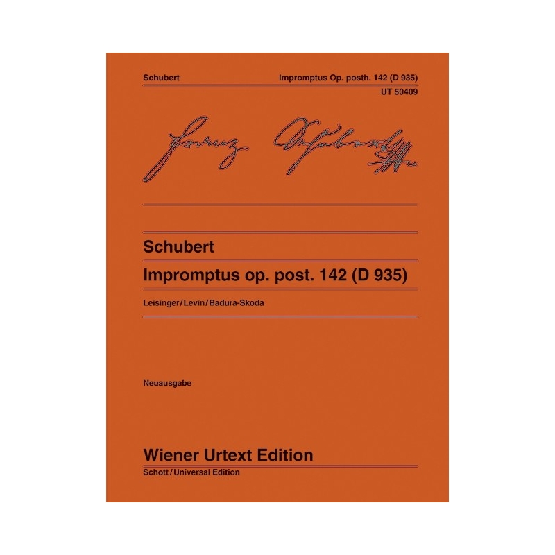 Schubert, Franz - Impromptus op. posth. 142 D 935