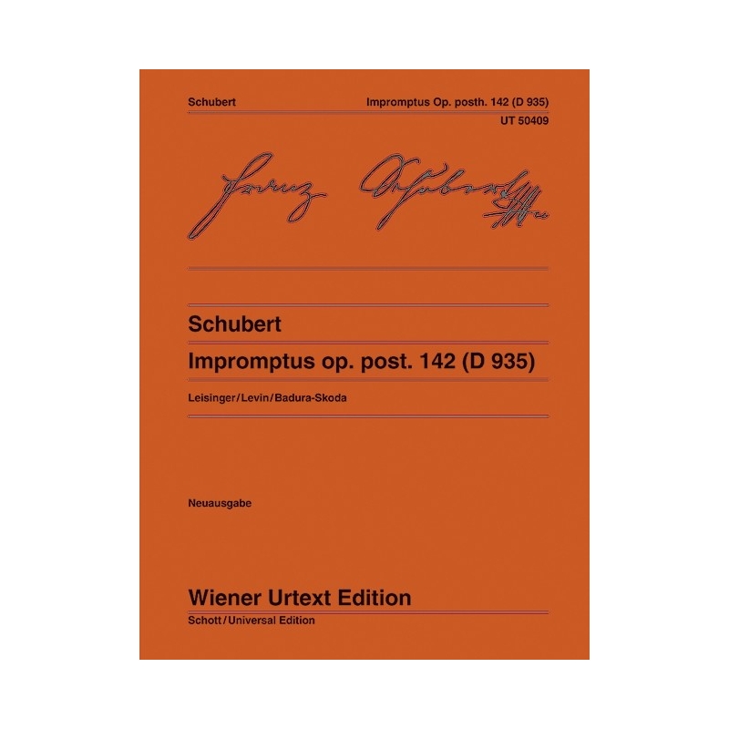 Schubert, Franz - Impromptus op. posth. 142 D 935 