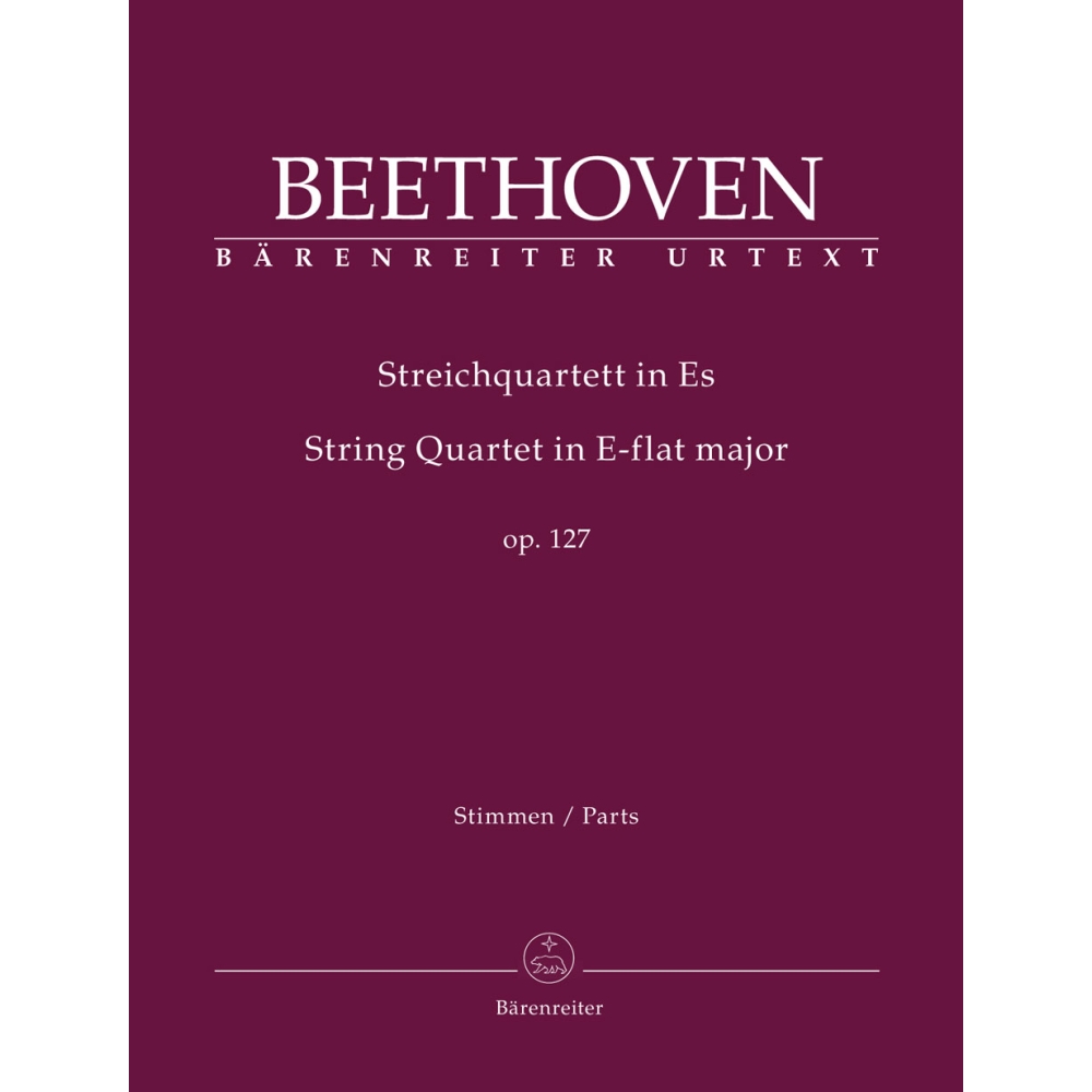 Beethoven, L van - String Quartet in E flat, Op127