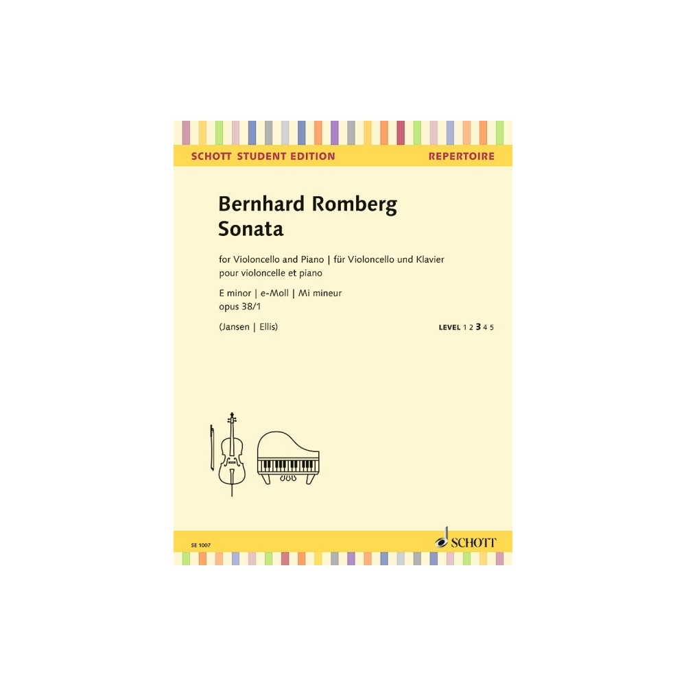 Romberg, Bernhard - Sonata E minor op. 38/1 