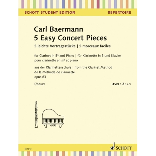 Baermann, Carl - 5 Easy...