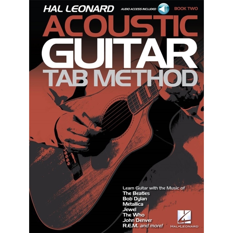 Hal Leonard Acoustic Guitar Tab Method - Book 2 (Book/Online Audio) -