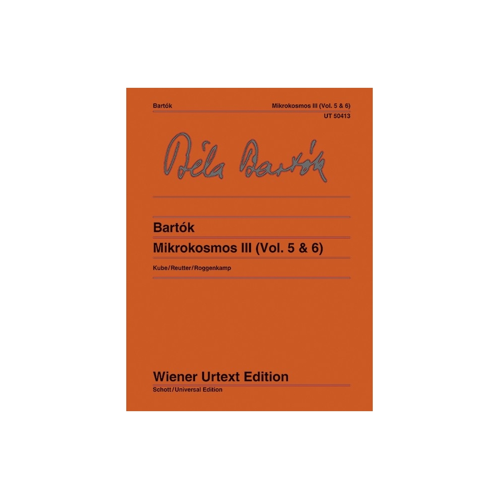 Bartók, Béla - Mikrokosmos Vol. 3 (Vol. 5 & 6)