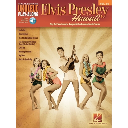 Ukulele Play-Along Volume 36: Elvis Presley (Book/Online Audio)