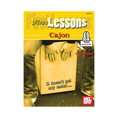 First Lessons Cajon Book With Online Audio