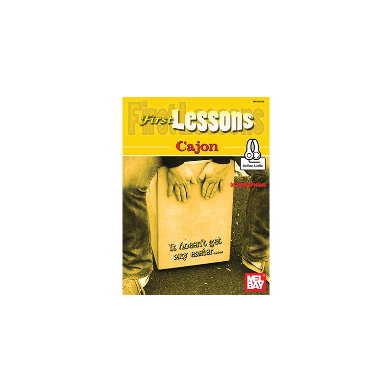Perlson, Jordan - First Lessons Cajon Book With Online Audio