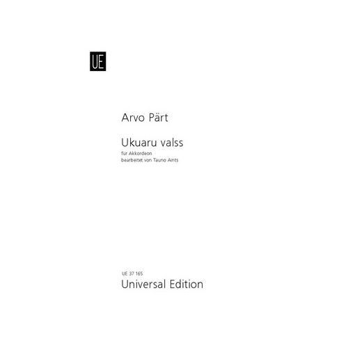 Paert, Arvo - Ukuaru Valss 