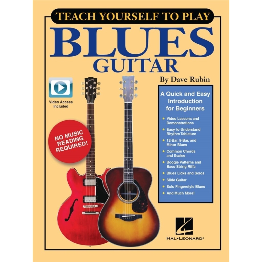 Rubin, Dave - Teach Yourself to Play Blues Guitar