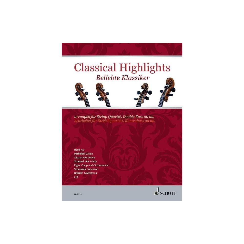 Classical Highlights for String Quartet