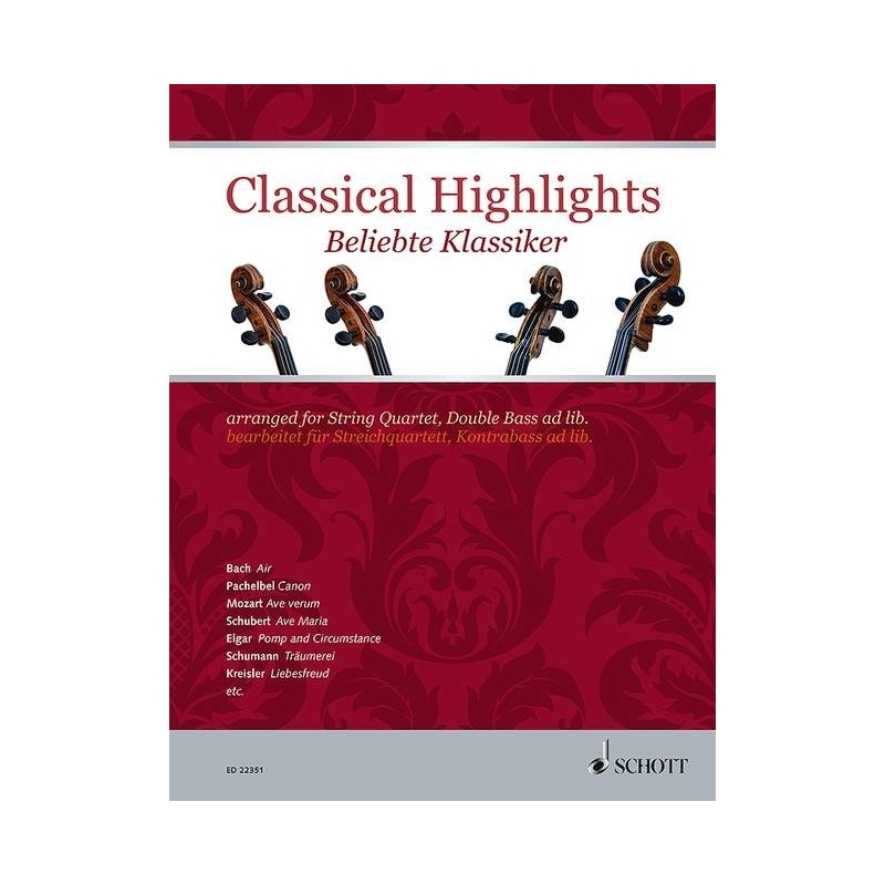 Classical Highlights for String Quartet