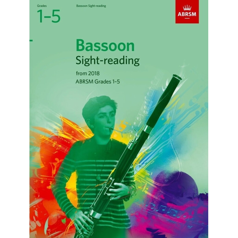 ABRSM Grades 1-5 Bassoon Sight-Reading Tests from 2018