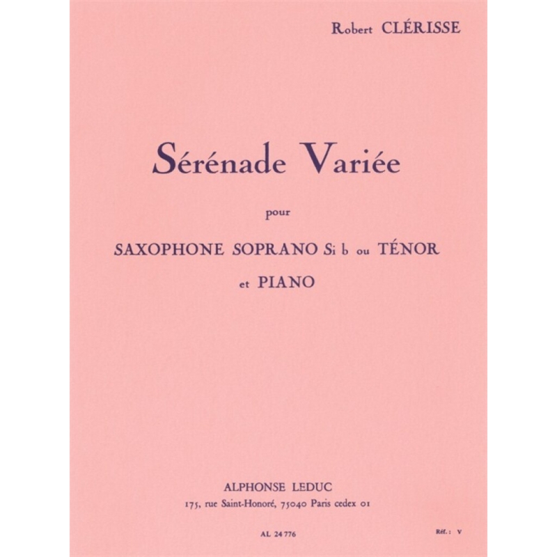 Clerisse, Robert - Serenade Variee