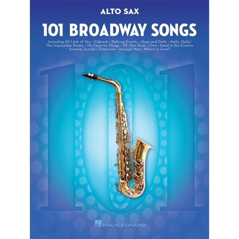 101 Broadway Songs (Alto Saxophone)