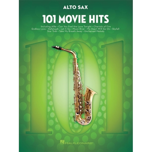 101 Movie Hits for Alto Saxophone