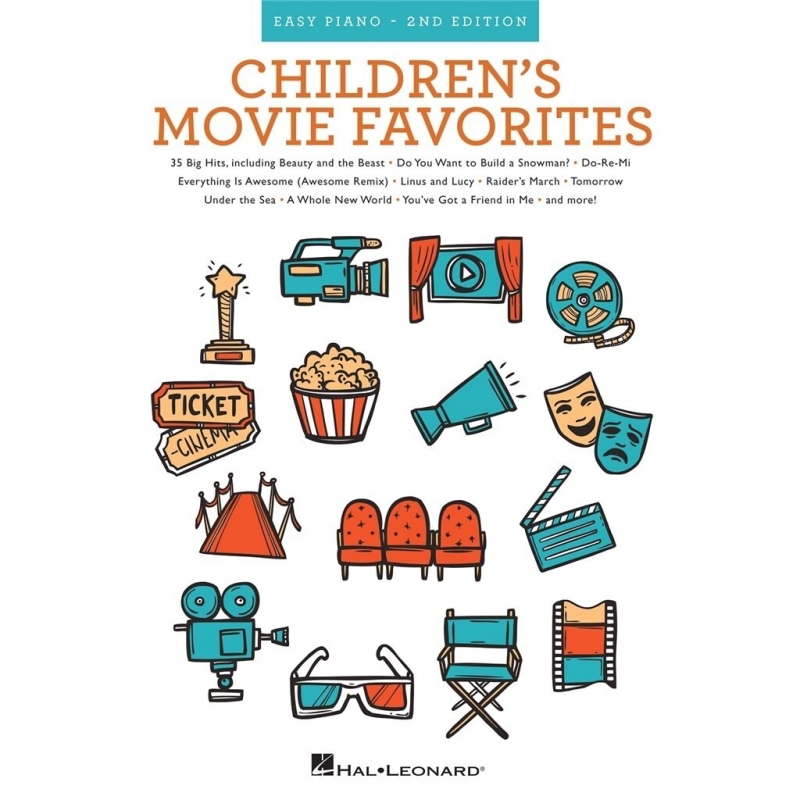 Children's Movie Favorites – 2nd Edition (Easy Piano)