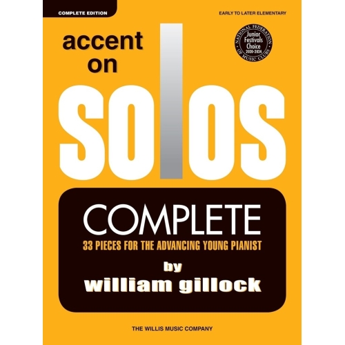 Gillock, William - Accent On Solos - Complete