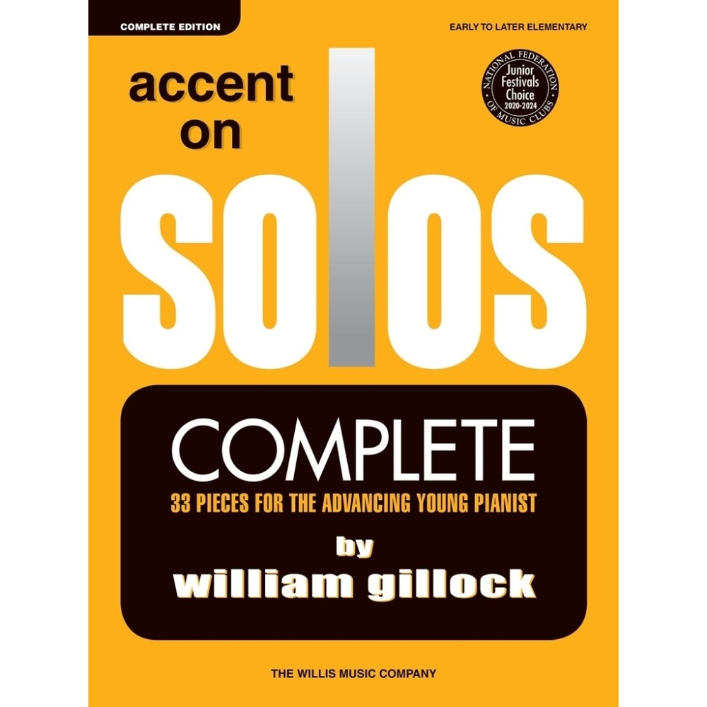 Gillock, William - Accent on Solos - Complete