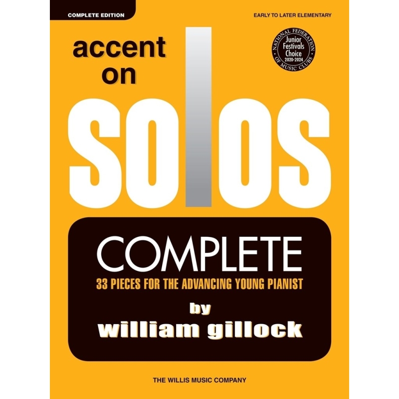 Gillock, William - Accent on Solos - Complete