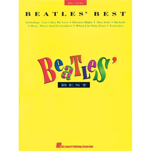 Beatles Best (Big Note Piano)
