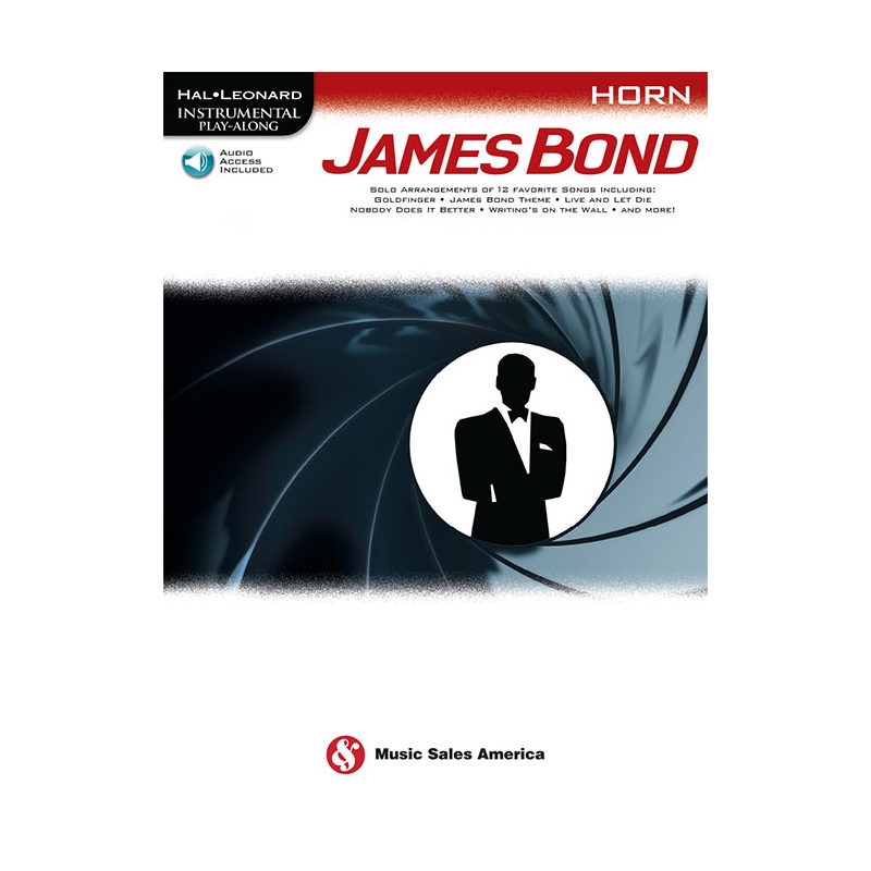 Hal Leonard Instrumental Play-Along: James Bond - Horn (Book/Online Audio) -