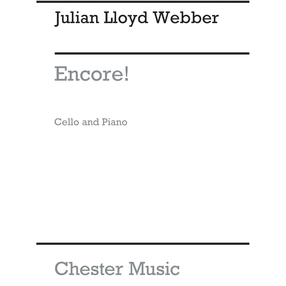 Webber, Julian Lloyd - Encore! 12 Favourites For Cello
