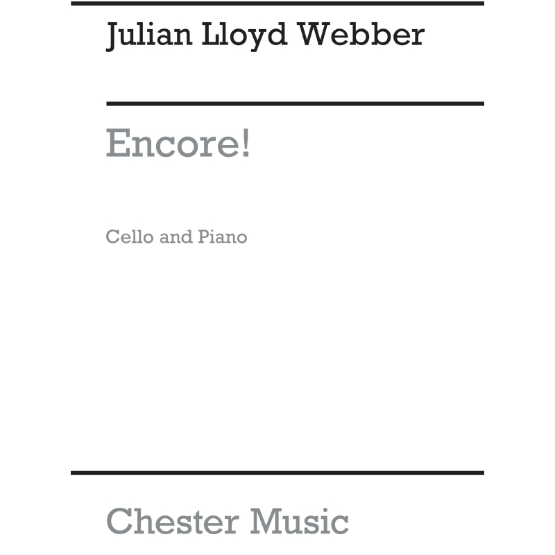 Webber, Julian Lloyd - Encore! 12 Favourites For Cello