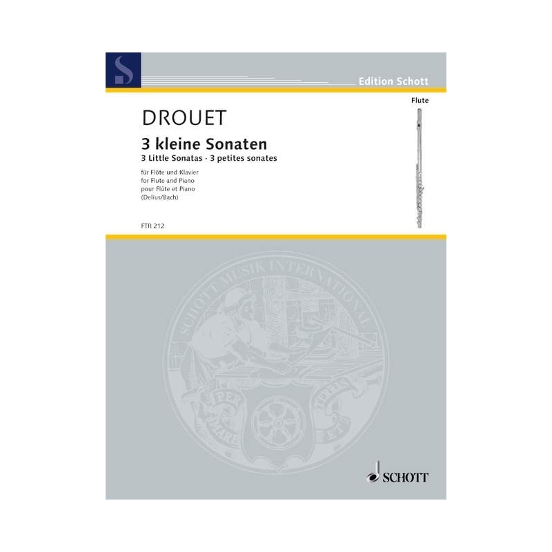 Drouet, Louis - Three Little Sonatas (Flute & Piano)