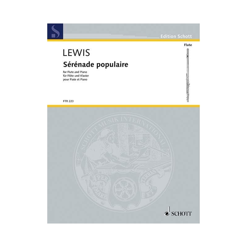 Lewis, Paul - Serenade populaire (Flute & Piano)