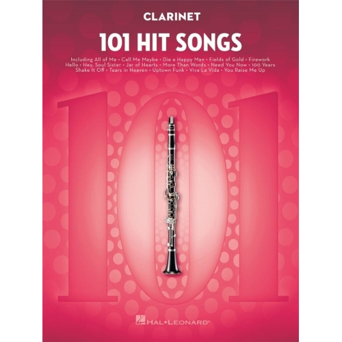 101 Hit Songs for Clarinet