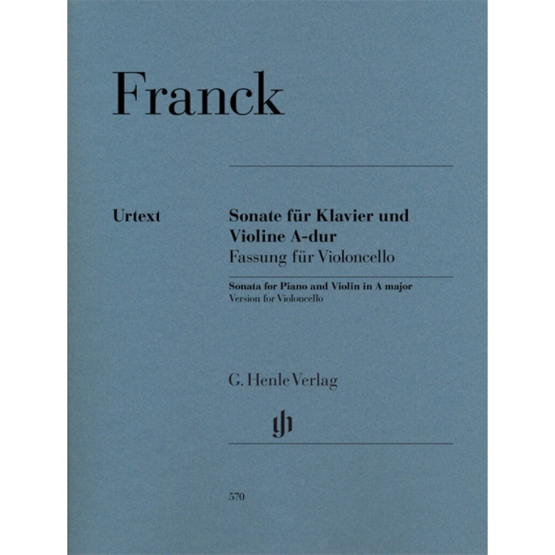 Franck, César - Sonata for Piano and Violin in A major