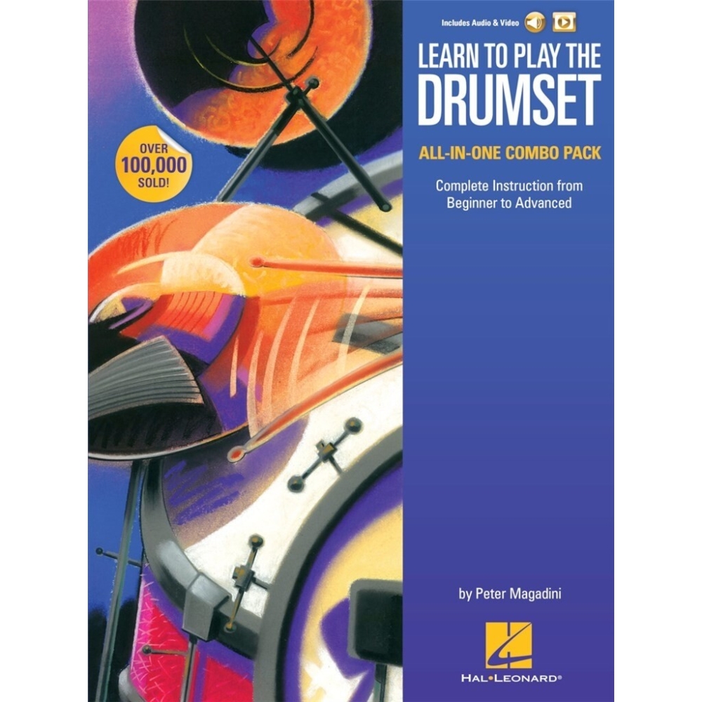 Magadini, Peter - Learn to Play the Drumset - All-in-One Combo Pack