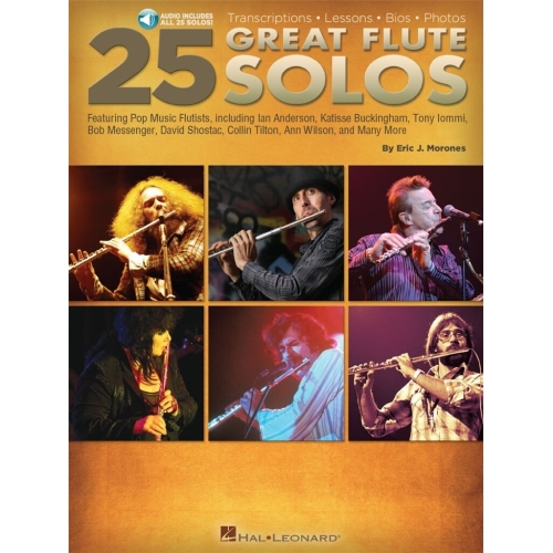 Eric J. Morones: 25 Great Flute Solos