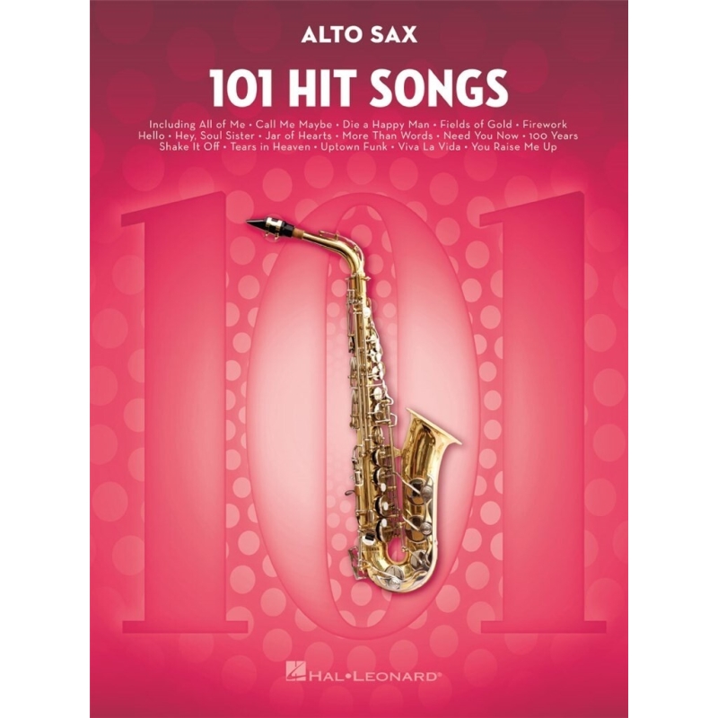 101 Hit Songs for Alto Sax