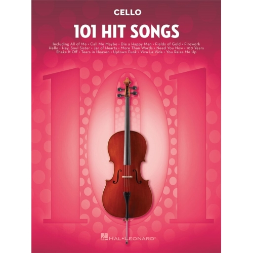 101 Hit Songs for Cello