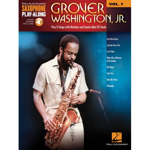 Saxophone Play Along: Grover Washington Jr. (Book/Online Audio)