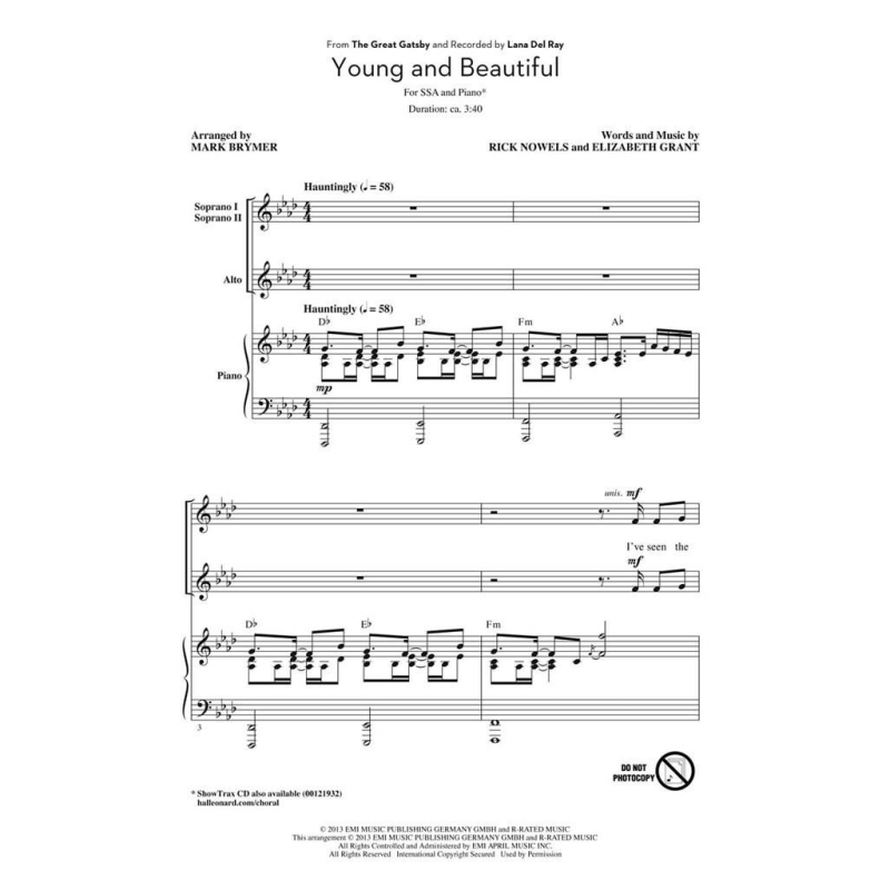 Young and Beautiful