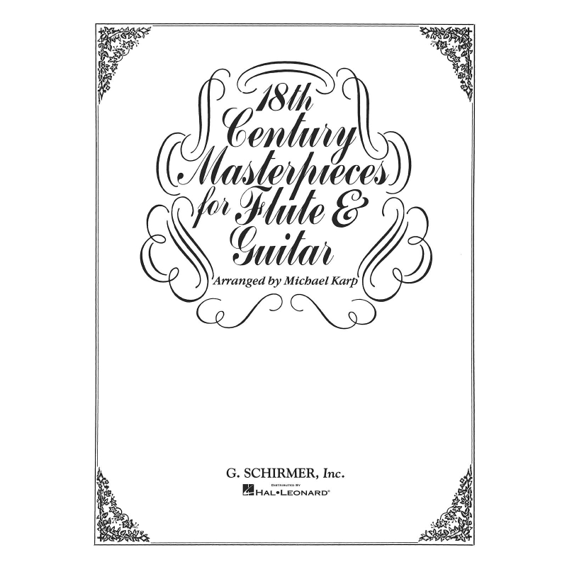 18th Century Masterpieces for Flute and Guitar