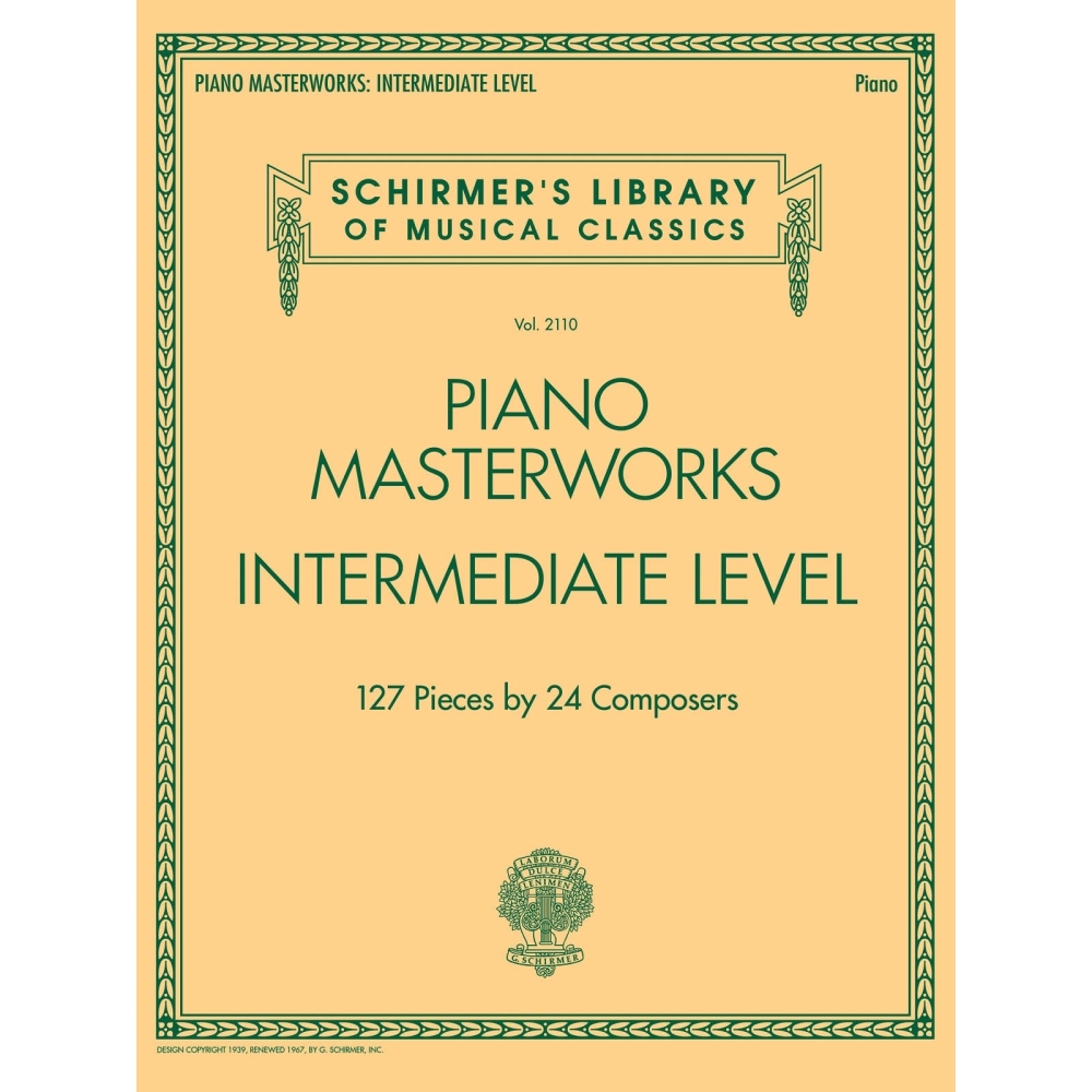 Piano Masterworks - Intermediate Level