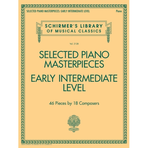 Selected Piano Masterpieces...