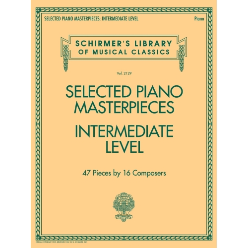 Selected Piano Masterpieces...