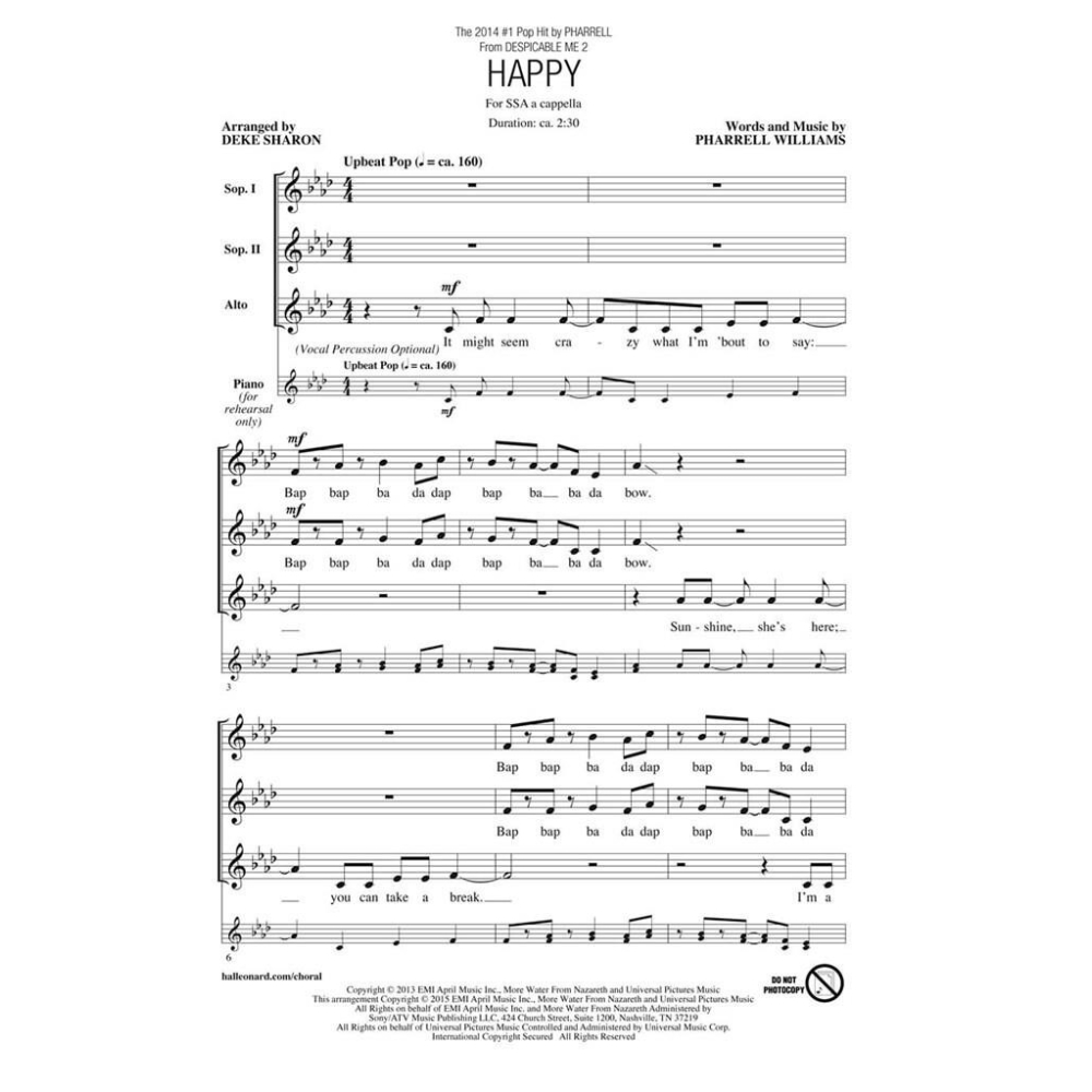 Williams, Pharrell - Happy
