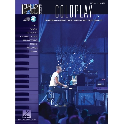 Piano Duet Play-Along Volume 46: Coldplay (Book/Online Audio)