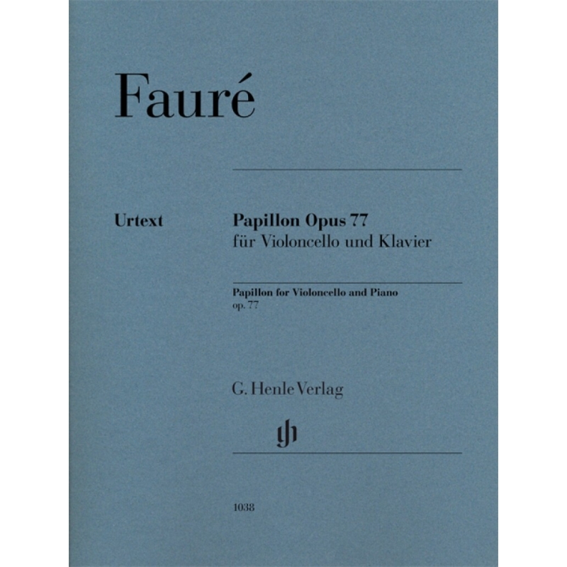 Fauré, Gabriel - Papillon op. 77 