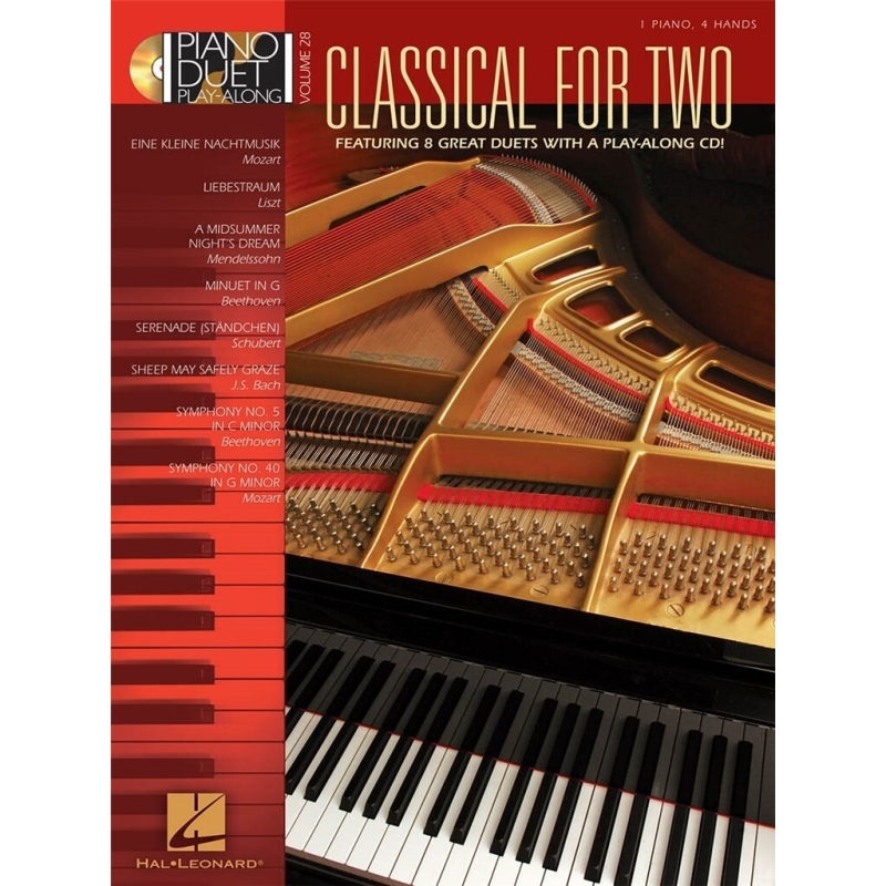 Classical for Two (1 Piano, 4 Hands)